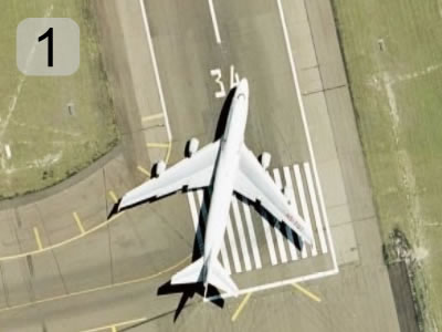 Google Earth image, Sydney Airport