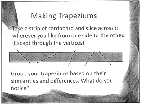 Making Trapeziums