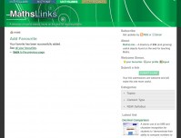 MathsLinks screenshot