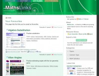 MathsLinks screenshot