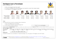 The Biggest Loser Worksheet